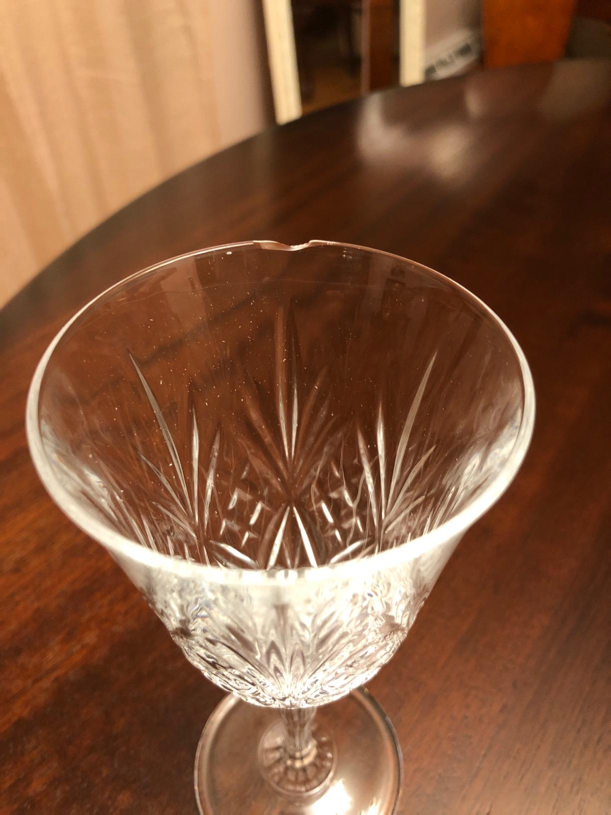 Lorren Home Trends Crystal Melodia Collection Liquor Glass Set (Pack of 6) customer photo 2