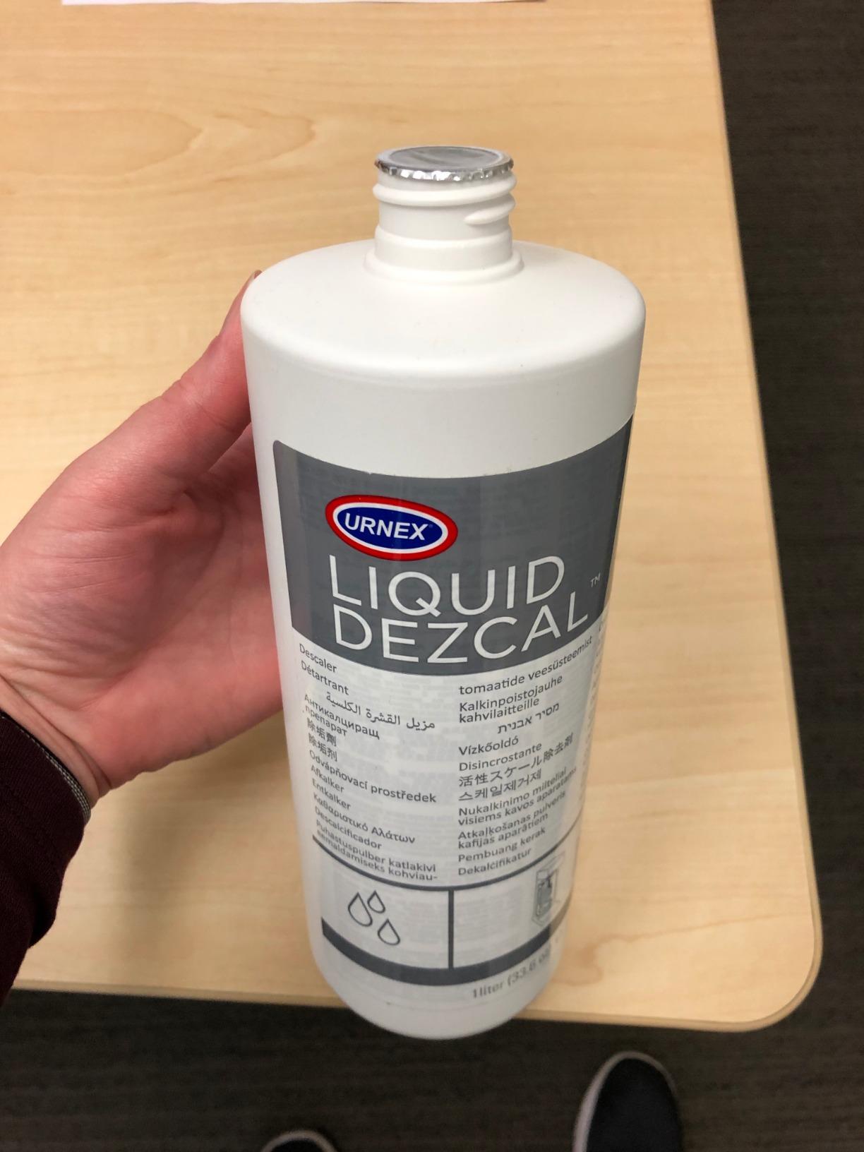 Urnex Liquid Dezcal Activated Descaling Solution - 33.6 Ounce (8 Uses) - For Use With Keurig 1.0/2.0, Home Coffee and Espresso Machines, Kettles, Garment Steamers customer photo 1