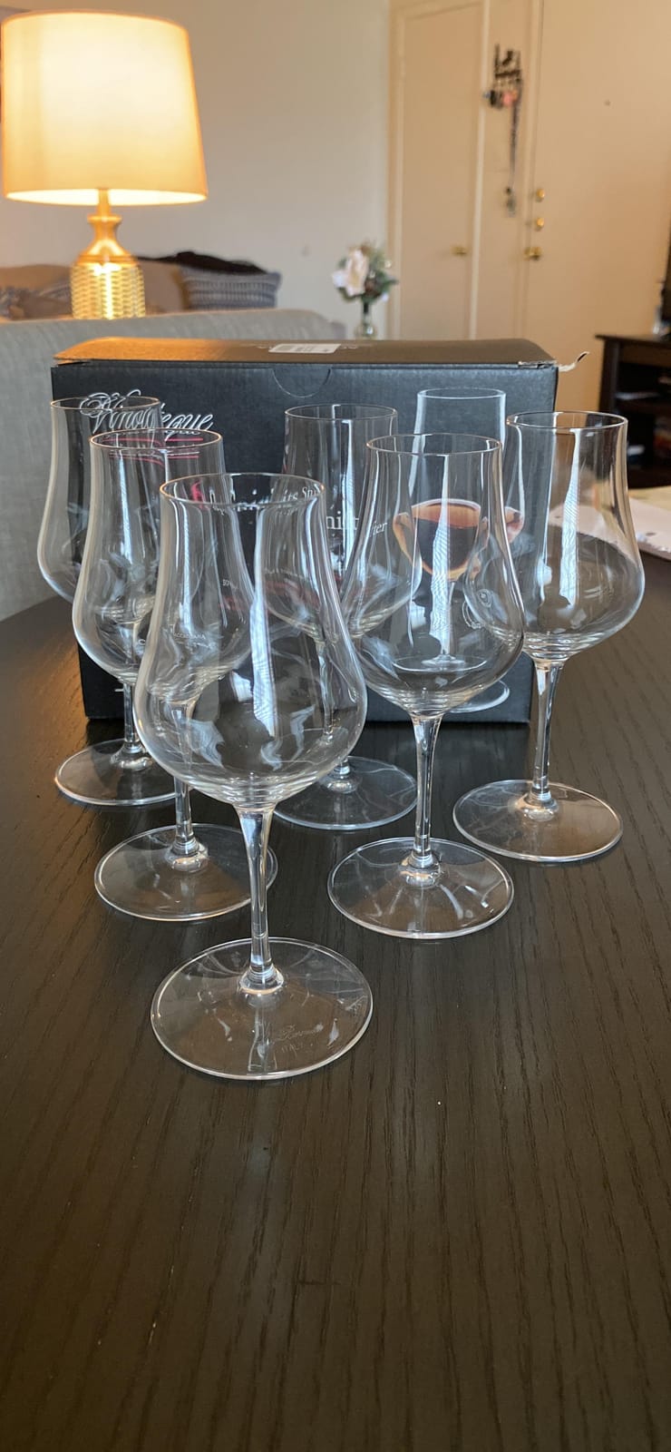 Luigi Bormioli Vinoteque Snifter Wine Glasses, 5.75 Oz - Clear, Set of 6 customer photo 2