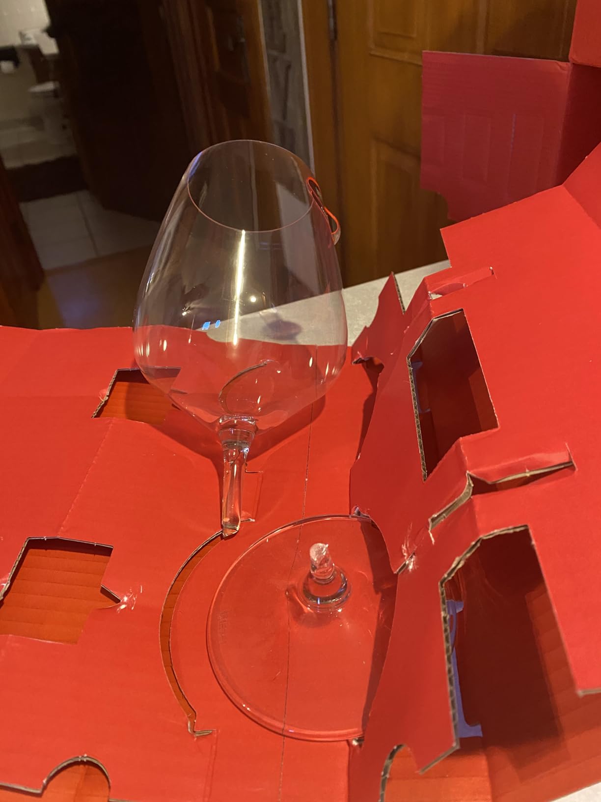 Riedel Heart To Heart Cabernet Sauvignon Red Wine Glasses, Set of 2 | 9.724-inch machine-made wine glass holds 28.219 oz, Dishwasher safe customer photo 1