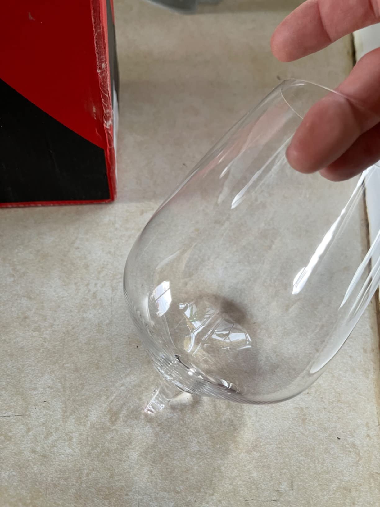 Riedel Heart To Heart Cabernet Sauvignon Red Wine Glasses, Set of 2 | 9.724-inch machine-made wine glass holds 28.219 oz, Dishwasher safe customer photo 2