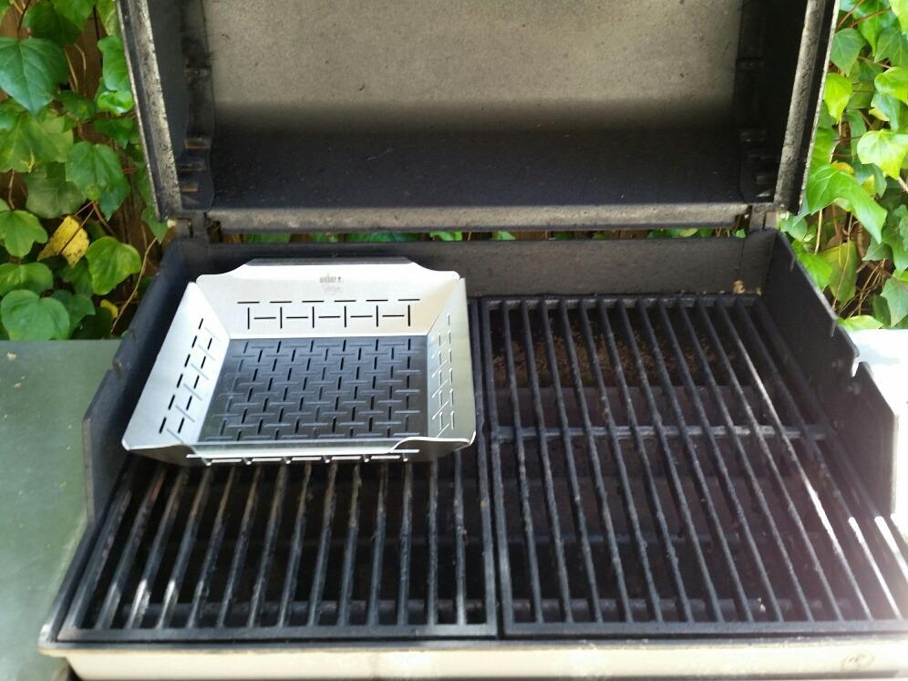 Weber® Style Small Grilling Basket, Stainless Steel customer photo 1
