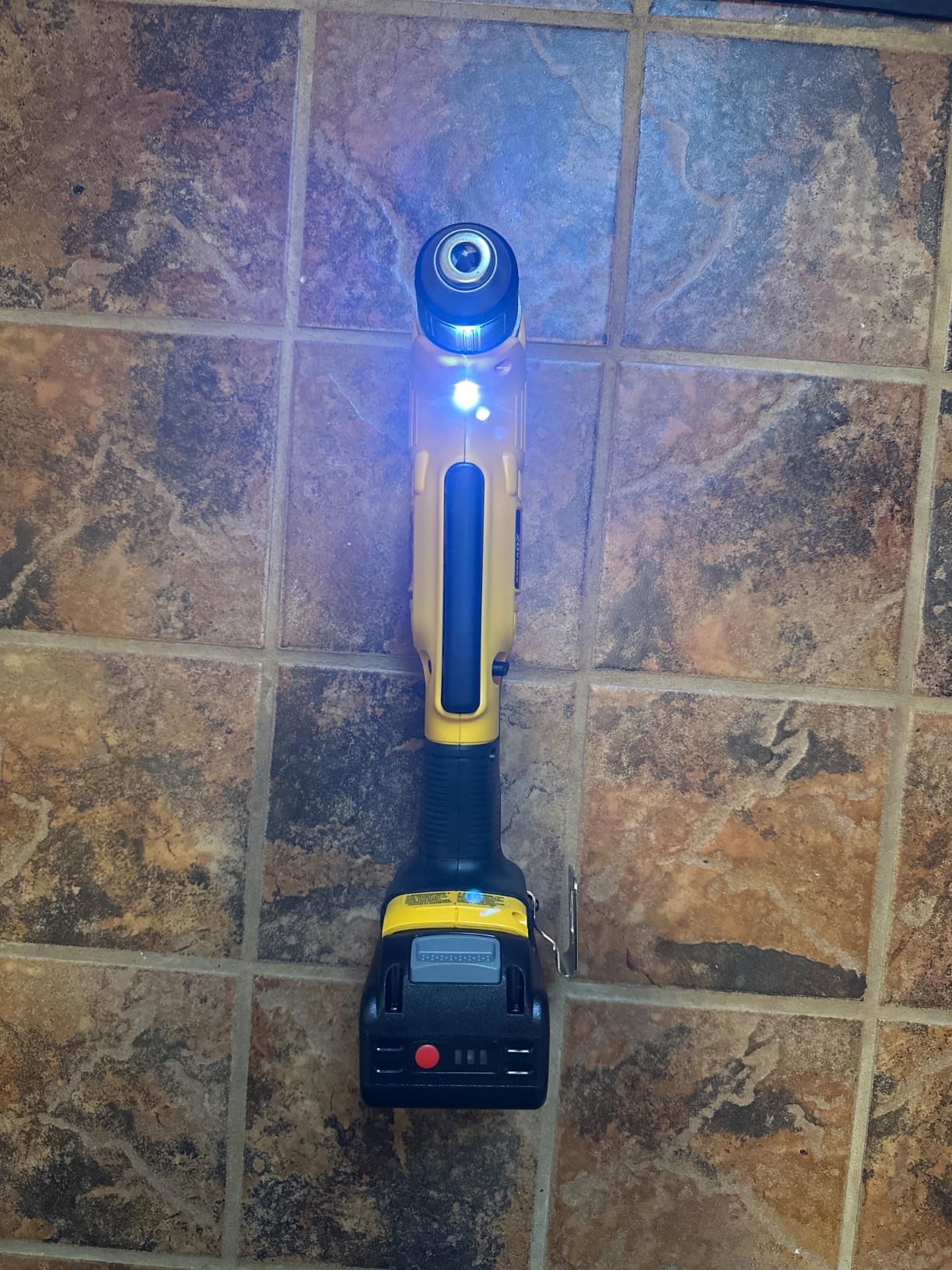 DEWALT DCD740B 20-Volt MAX Li-Ion Right Angle Drill (Tool Only) customer photo 2