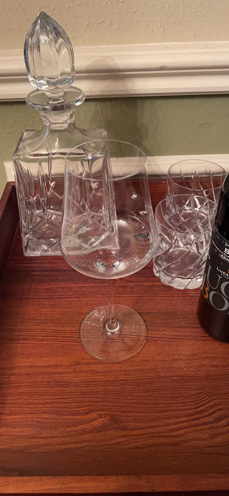 Gabriel-Glas Crystal Wine Glasses, Set of 6 with Gift Box - Premium, Universal Wine Glass for Red and White Wine - Dishwasher Safe, Lead-Free, 16 oz customer photo 1