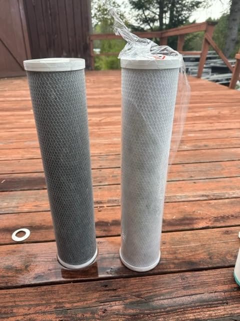 iSpring WGB32B Commercial-Grade Whole House Water Filter System | Eliminates 99% Chlorine, Sediment, Taste, Odor, 3-Stage 20x4.5-inch Industrial Standard Filters, 1-inch Inlet/Outlet customer photo 2