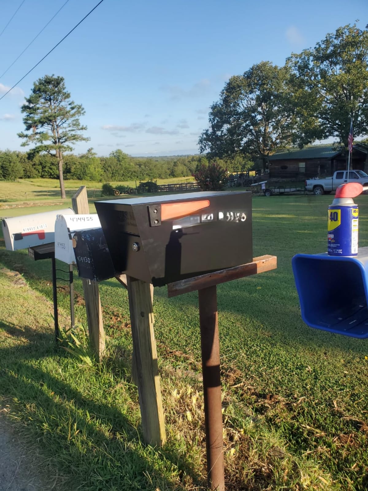 Mail Boss Mail Manager Modern Locking Post Mount Mailbox, USPS Approved, Anti-Pry Lock, Galvanized Steel customer photo 2