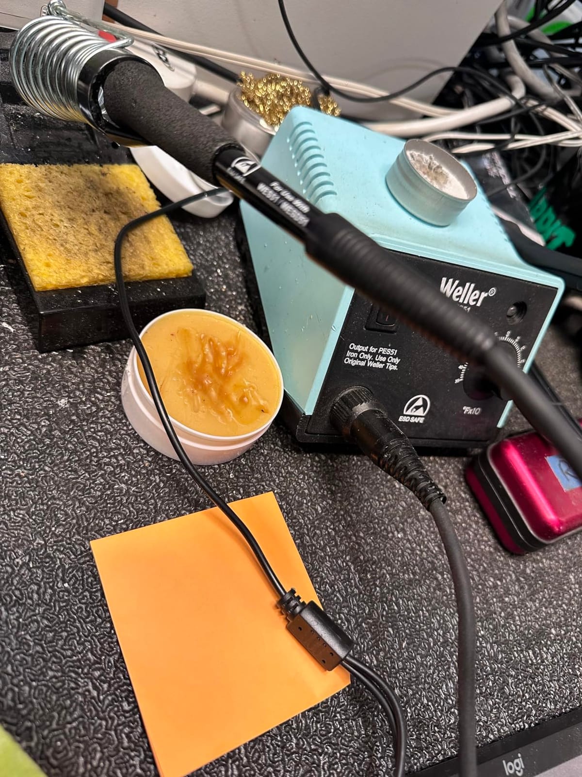 SRA Solder 135 Rosin Paste Soldering Flux For Electronics, No Clean Flux Made for Lead and Lead-Free Solder Circuit Boards and Copper Electrical Wire - Safe Clean Residues with No Goopy Mess (2oz Jar) customer photo 1