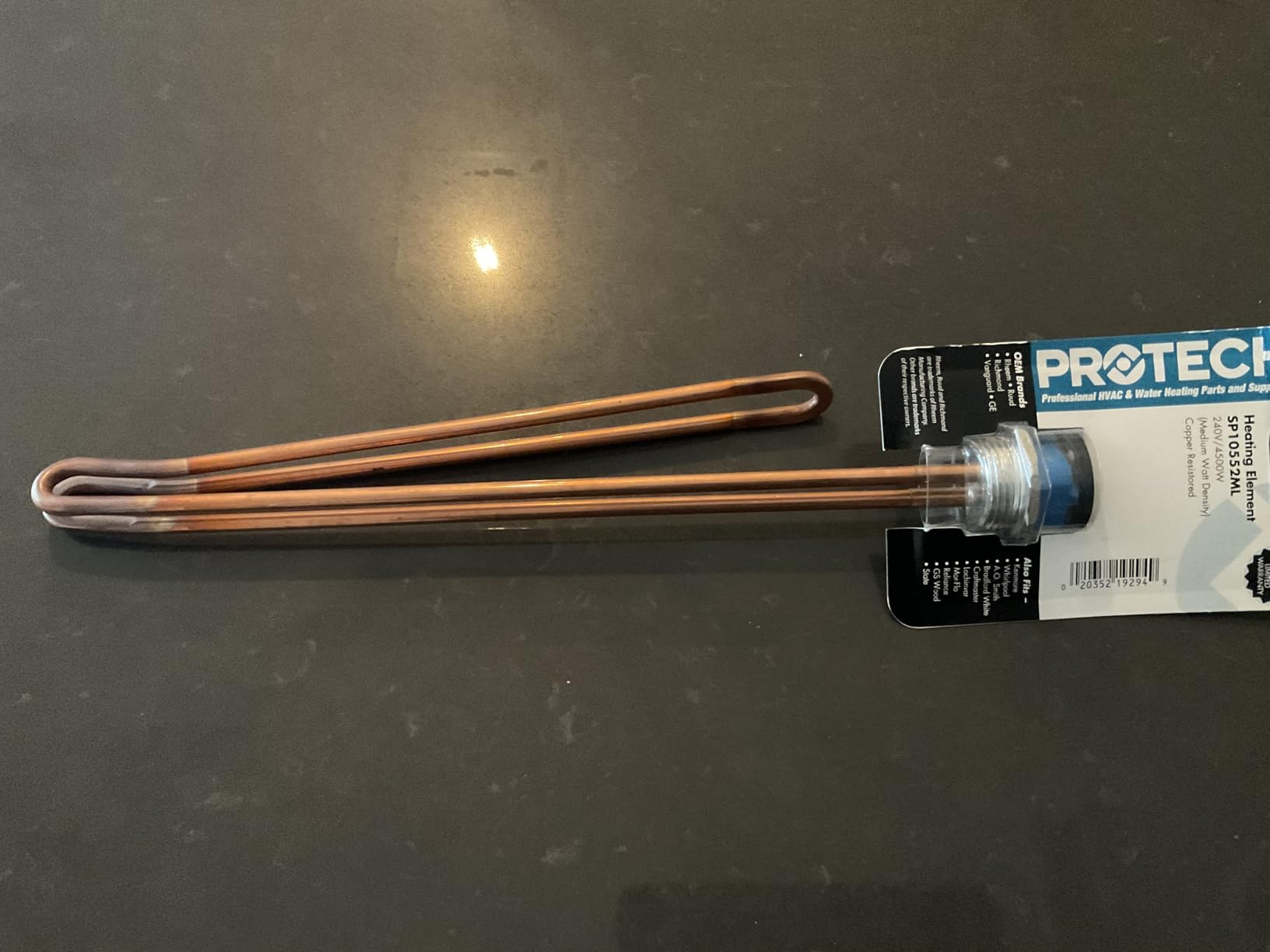 Rheem SP10552ML Resistored LWD with Screw-In 240-volt/4500-watt Element customer photo 2