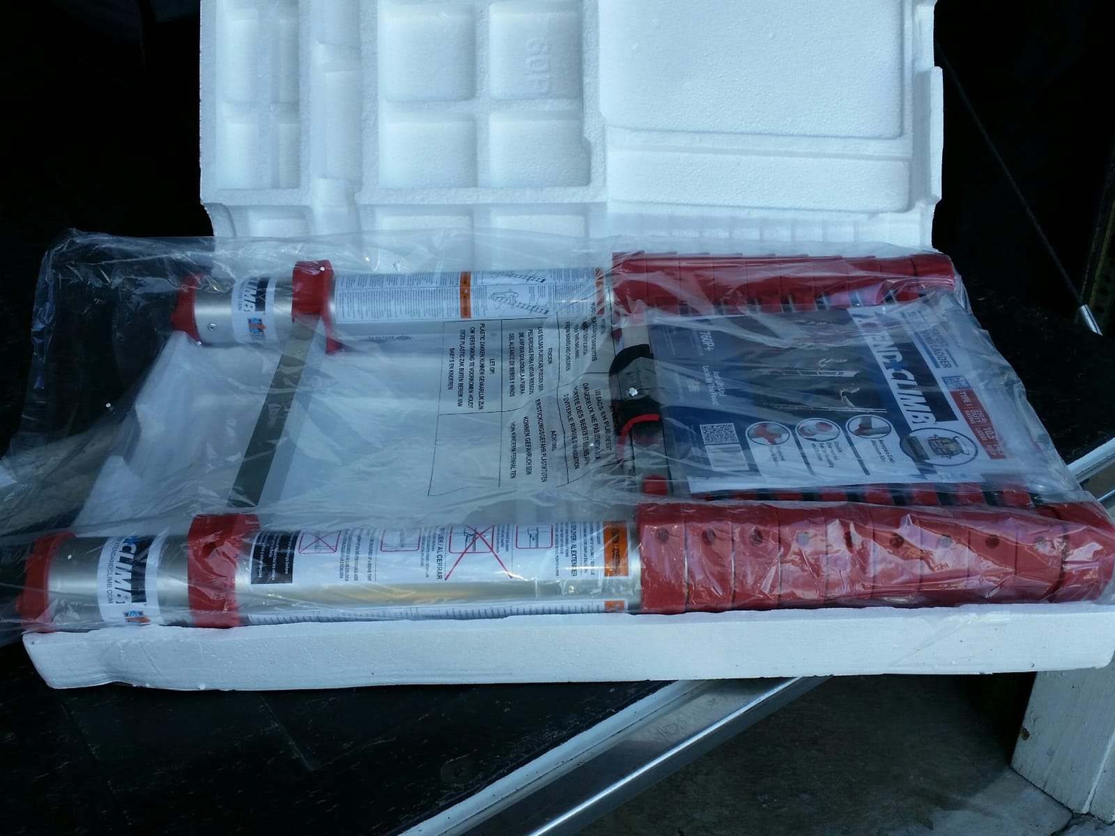 Xtend & Climb 785P+ Telescopic Ladder (15.5 FT - 250 LBS) | Pro Series customer photo 2