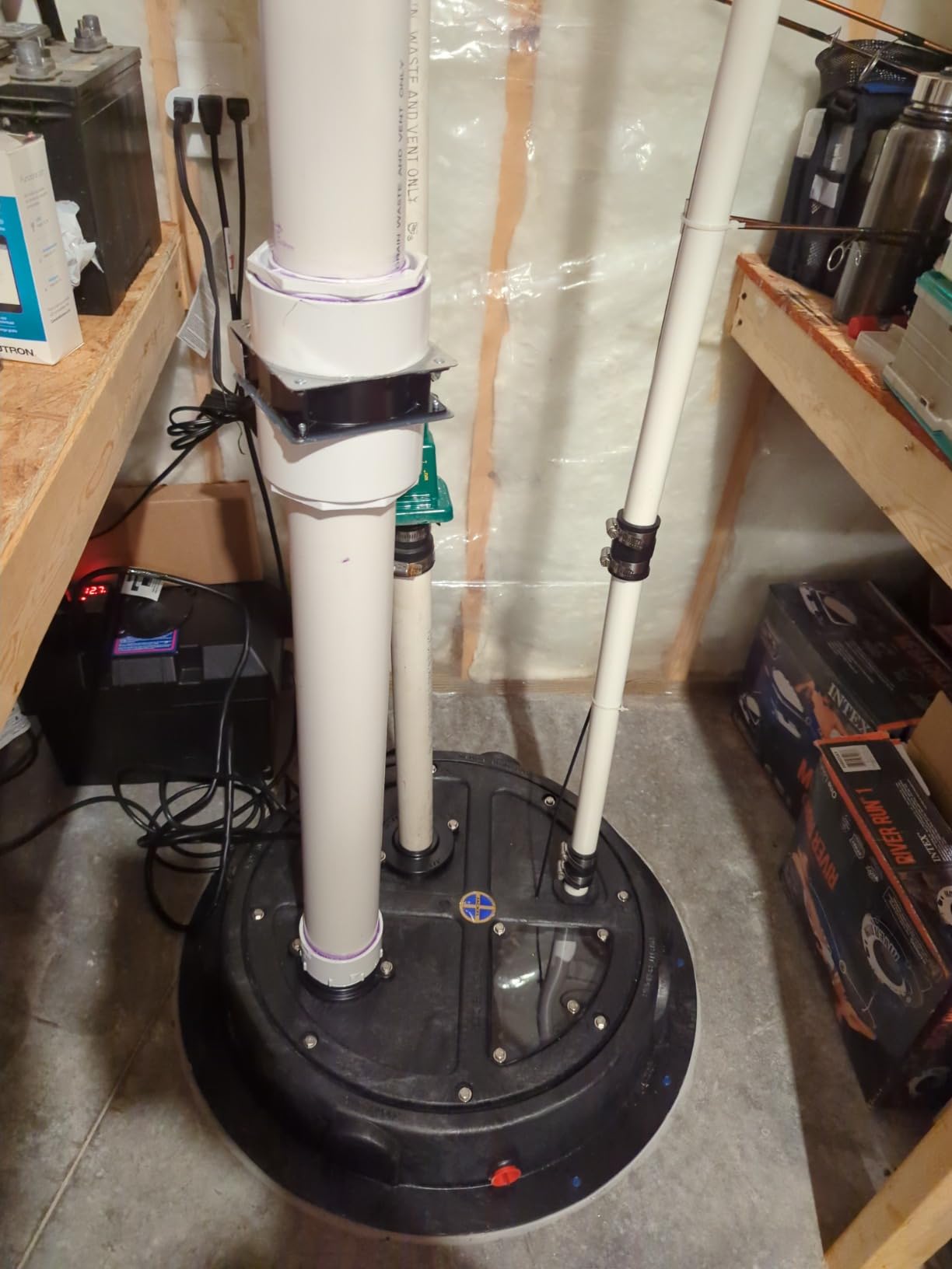 Tjernlund PVC4 Radon Mitigation Fan, 4