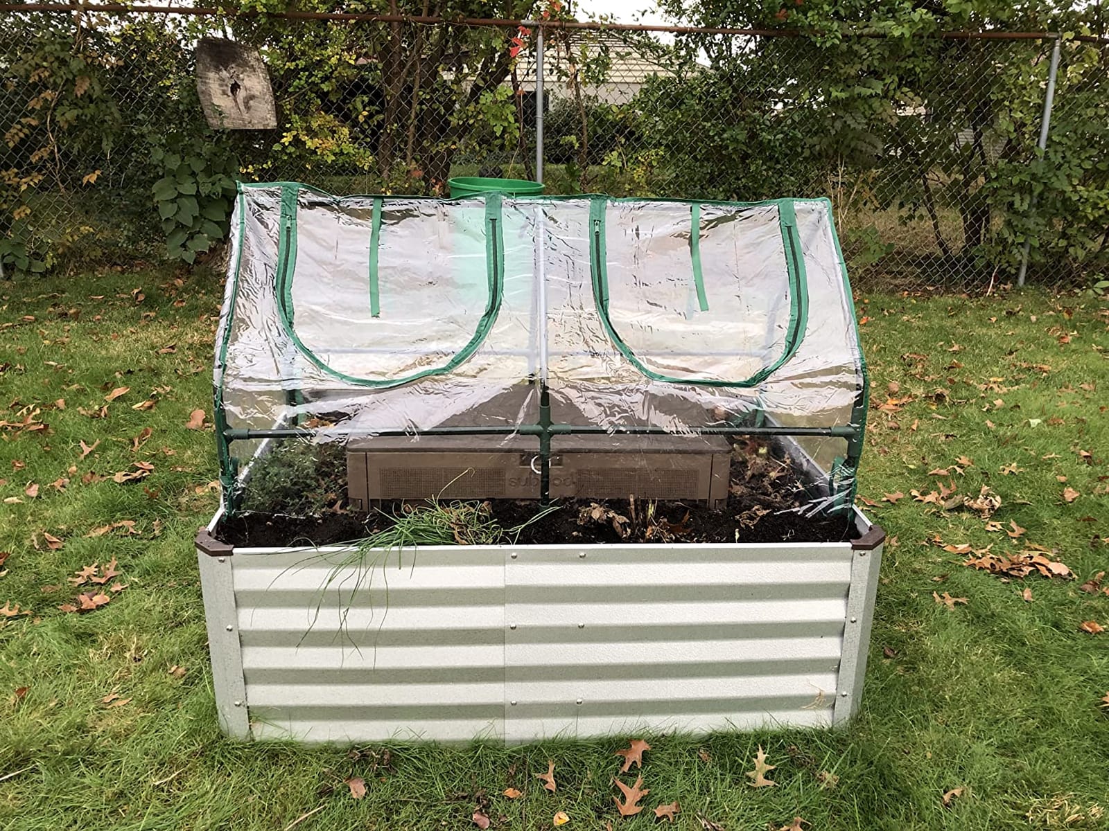 Garden Cold Frame Greenhouse Cloche customer photo 2