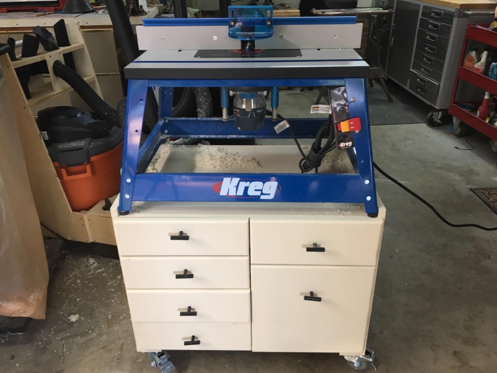 Kreg Bench Top Router Table, Woodworking Router Table, PRS2100, Bench Top customer photo 1