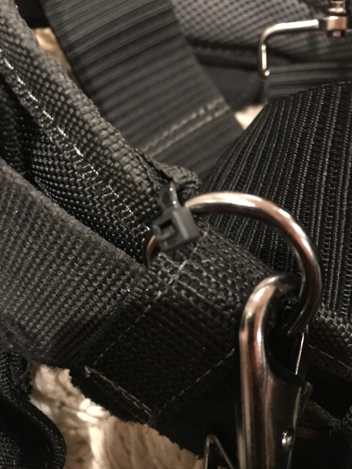 Dead On Tools - 1680 Denier Poly Carpenter's Tool Belt with Suspenders (HDP400945), Black customer photo 2