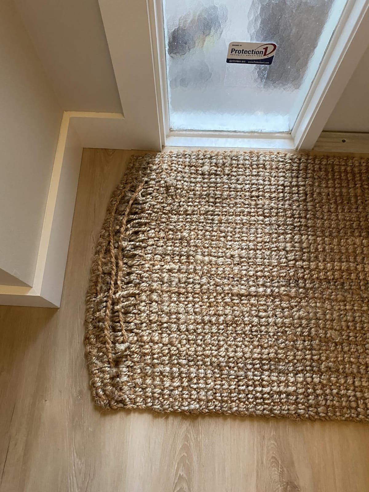 SAFAVIEH Area Rug 6x9 - Natural Fiber Collection - Natural Brown, Handmade Jute & Coir, Farmhouse Style, Chunky Textured Thick Pile (NF747A) customer photo 1
