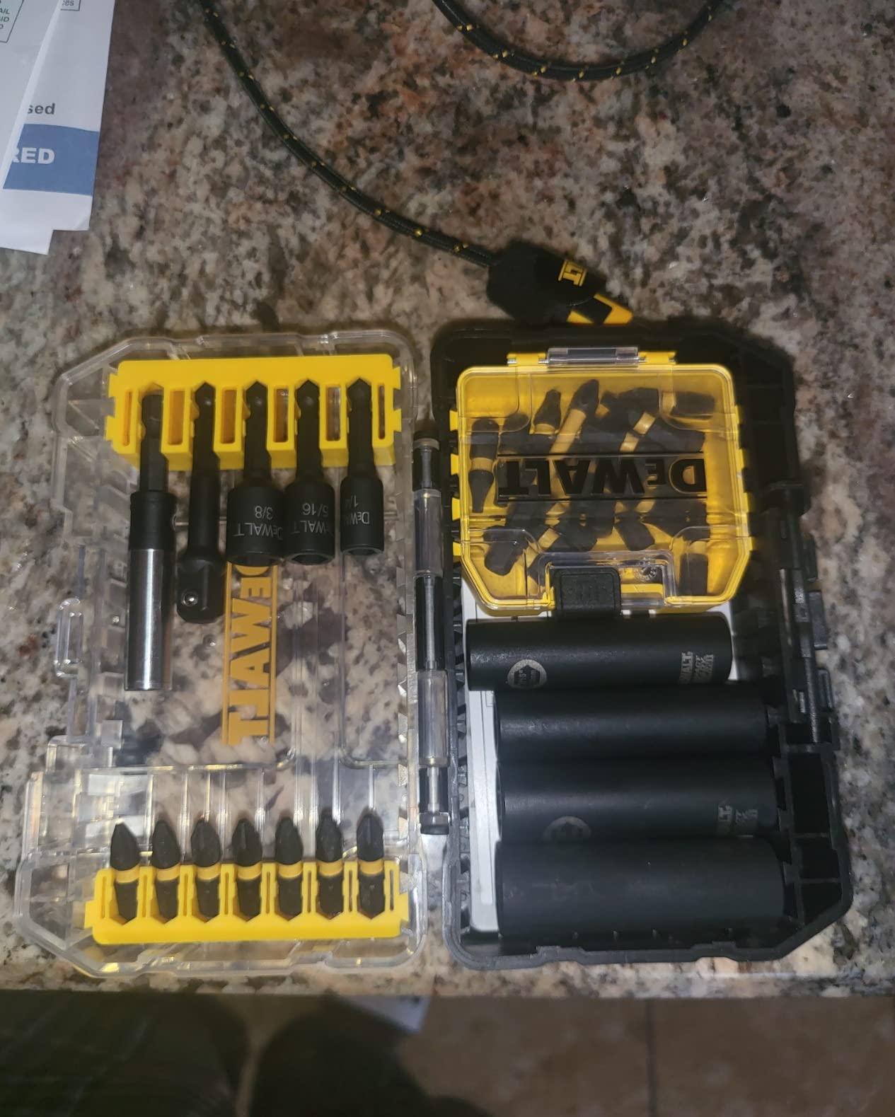 DEWALT Screwdriver Bit Set, Impact Driver Bit Set, FlexTorq, 35-Piece (DWA2T35IR) customer photo 2