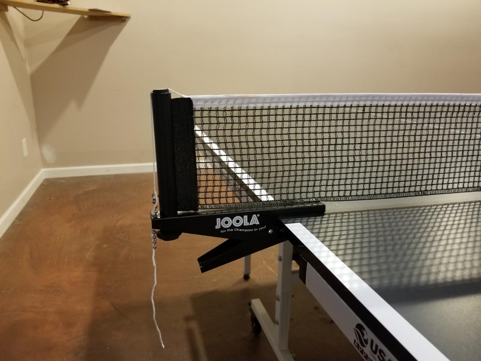 JOOLA Rally TL Professional MDF Indoor Ping Pong Table w/Quick Clamp Table Tennis Net & Post Set - 10 Minute Easy Assembly - Corner Ball Holders - Tournament Quality - Includes Playback Mode customer photo 2