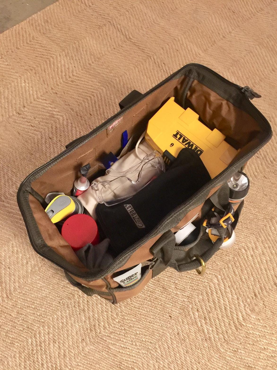 Bucket Boss Gatemouth 16 Tool Bag in Brown, 60016, 15 liters(Brown) customer photo 1