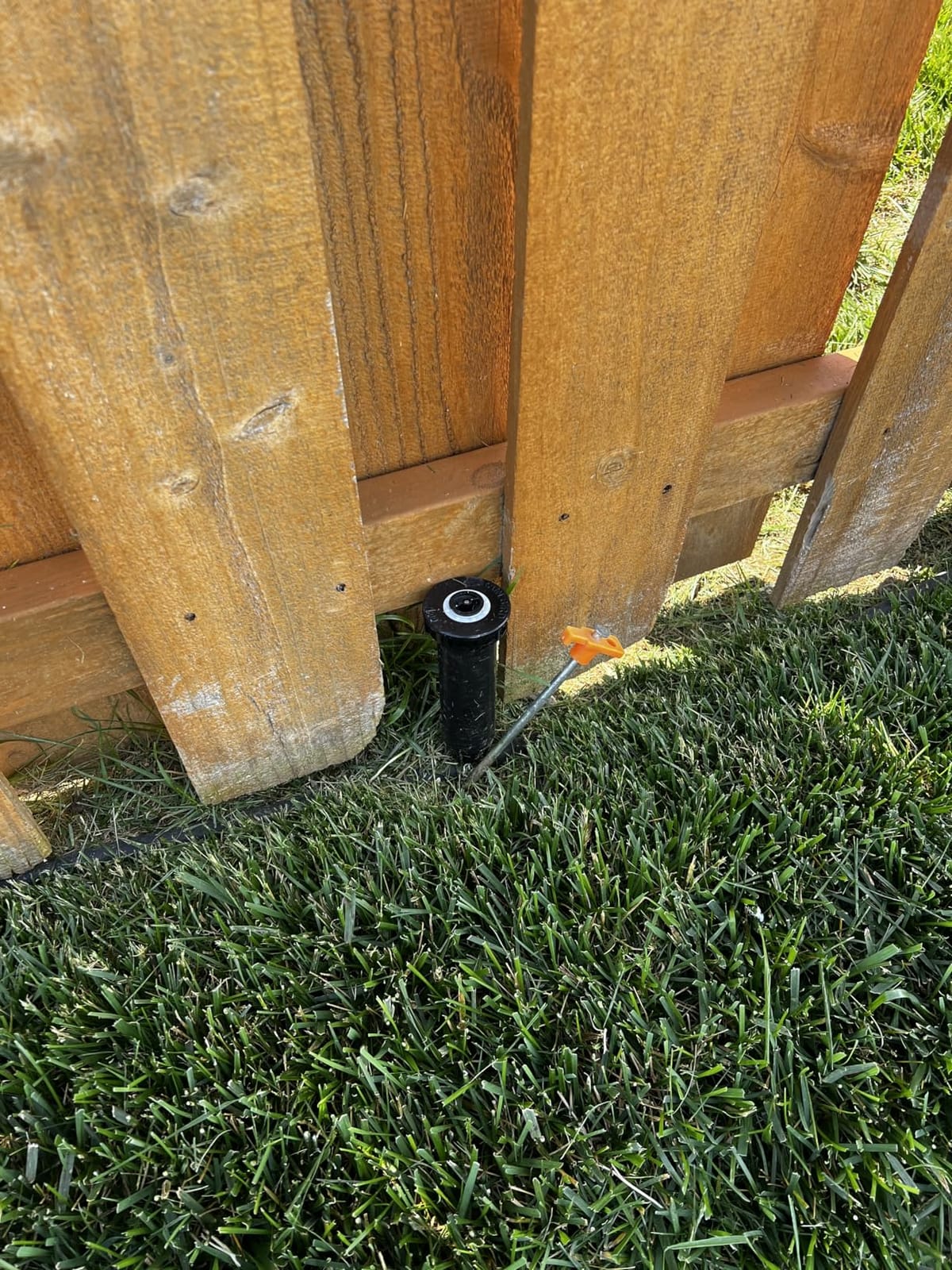 Rain Bird 1804VAN 1800 Series Professional - 4 Inch Pop Up Sprinkler Head | 5 Pack, Lawn Sprinkler with Adjustable 0-360 Degree Arc Nozzle Pattern, Up to 15 Ft Spray Distance, 1/2in NPT Threaded Inlet customer photo 1