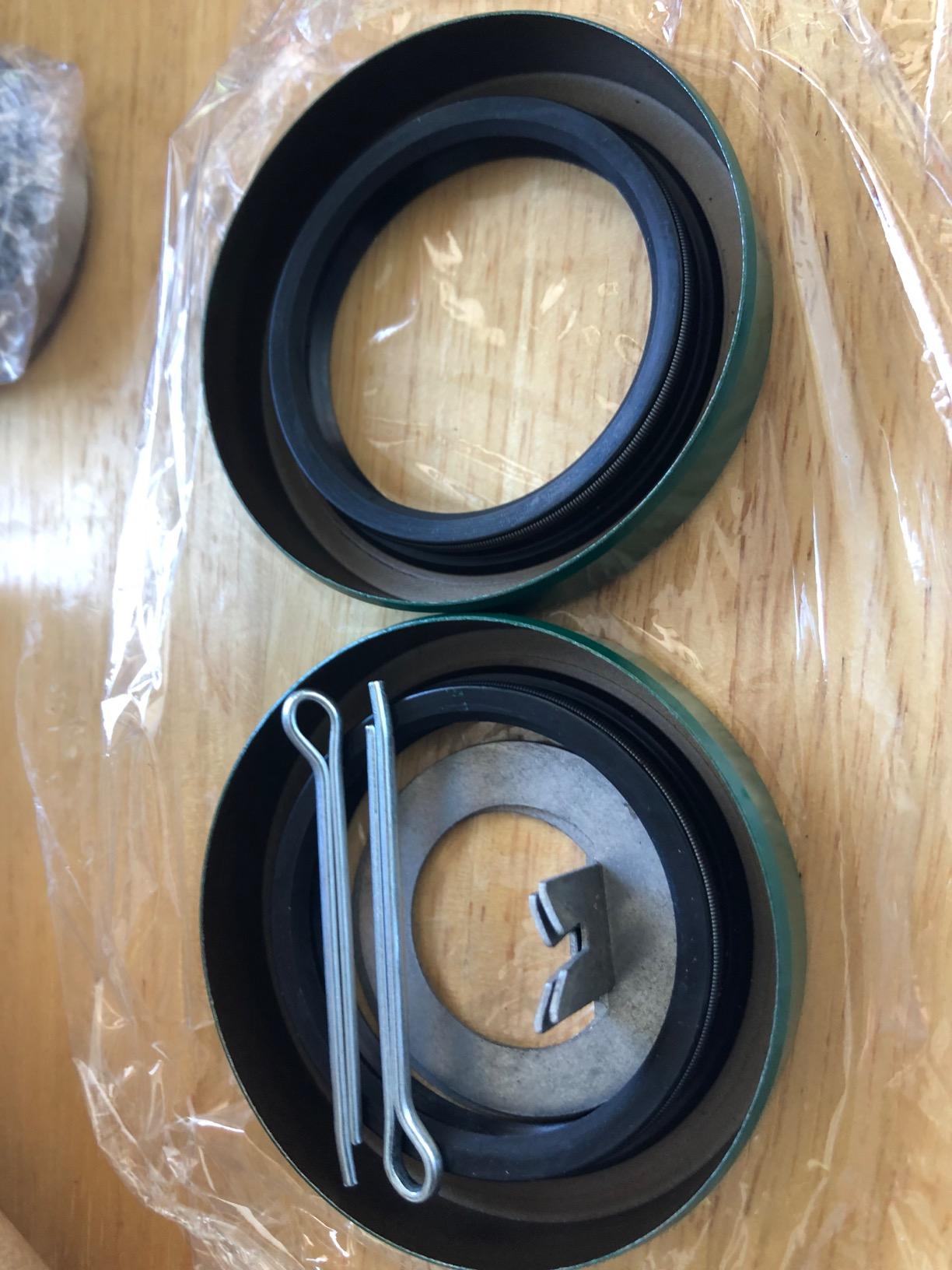(Set of 2) WPS 3500# Trailer Axle Bearing Kit L68149 L44649 Grease Seal 10-19 I.D. 1.719'' for #84 Spindle customer photo 2