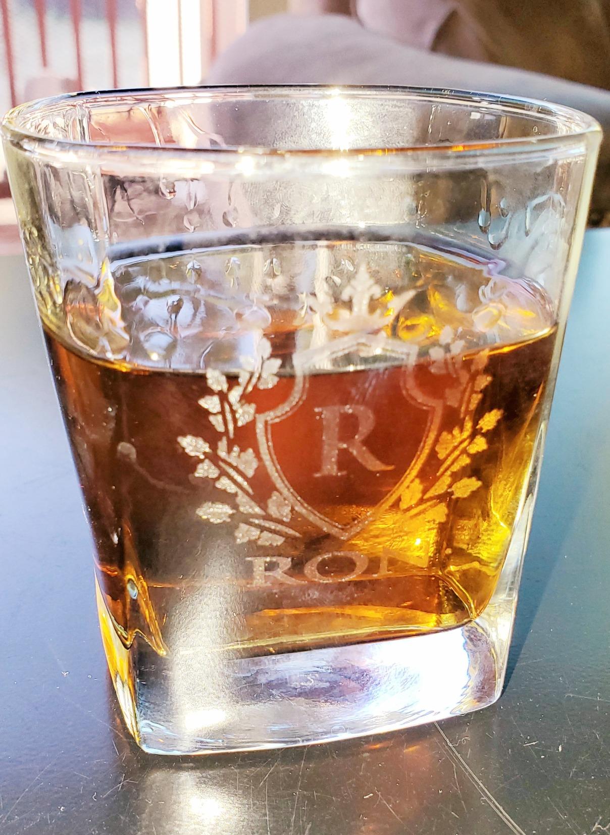 My Personal Memories, Custom Personalized Square Rocks Whiskey Glass Tumbler - Wedding Party Groomsmen Father's Day customer photo 2