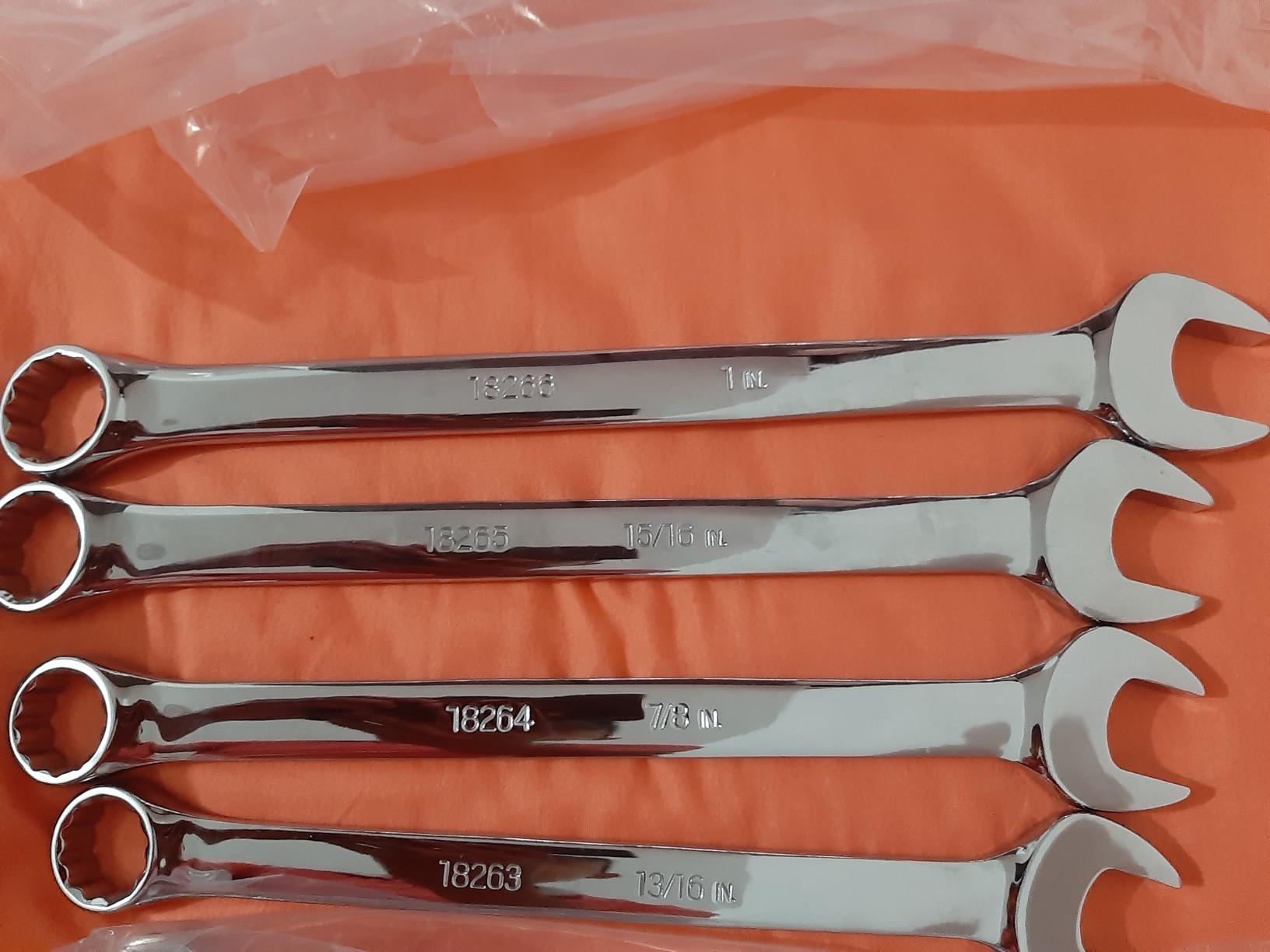 TEKTON Combination Wrench Set, 15-Piece (1/4-1 in.) - Holder | 18772 customer photo 1