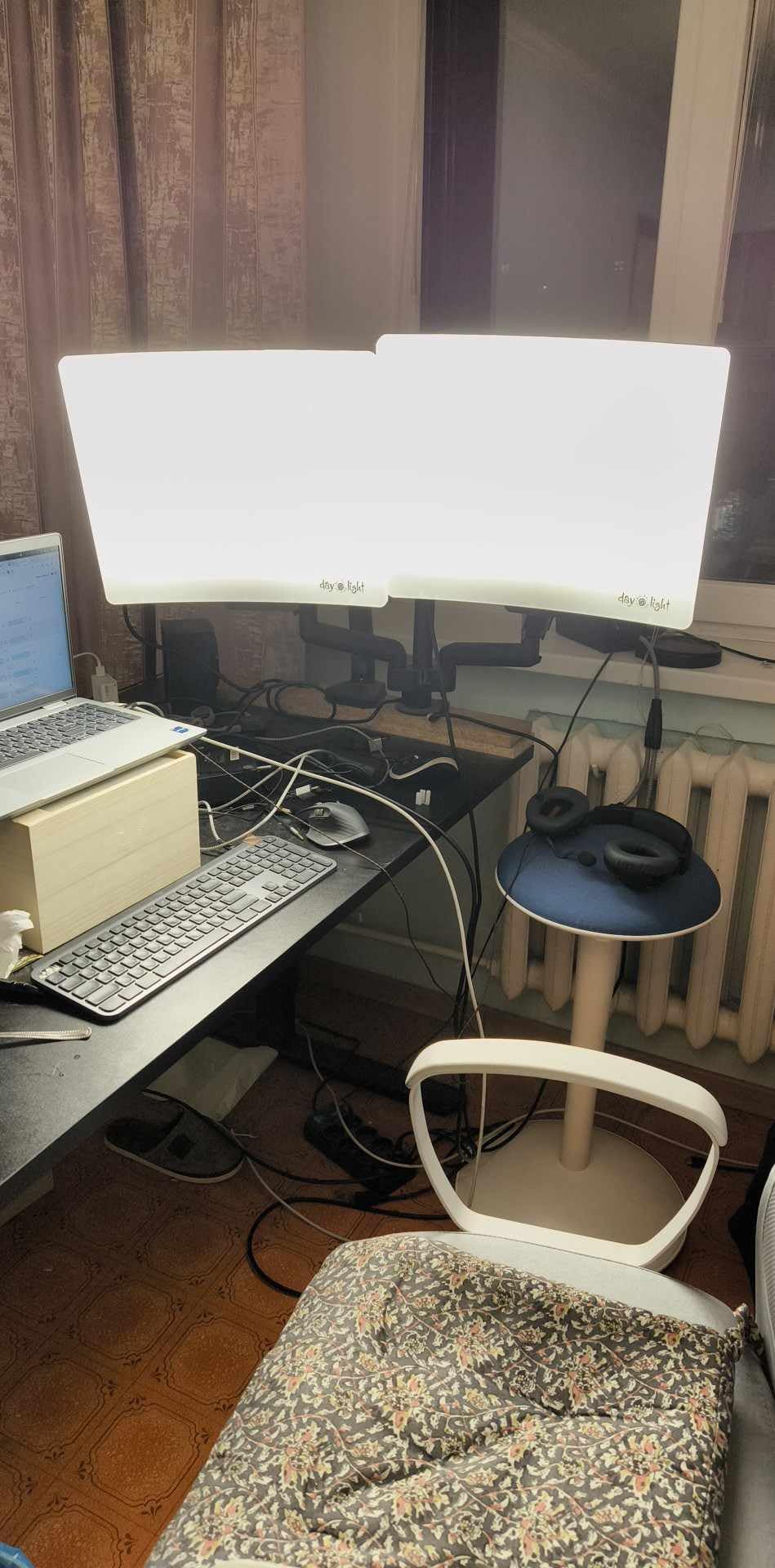 Carex Day-Light Classic Plus Sunlight Therapy Lamp - 10000 LUX Therapy Lamp at 12 Inches, LED Bright White Light with Adjustable Height and Brightness Levels for Mood, White customer photo 2