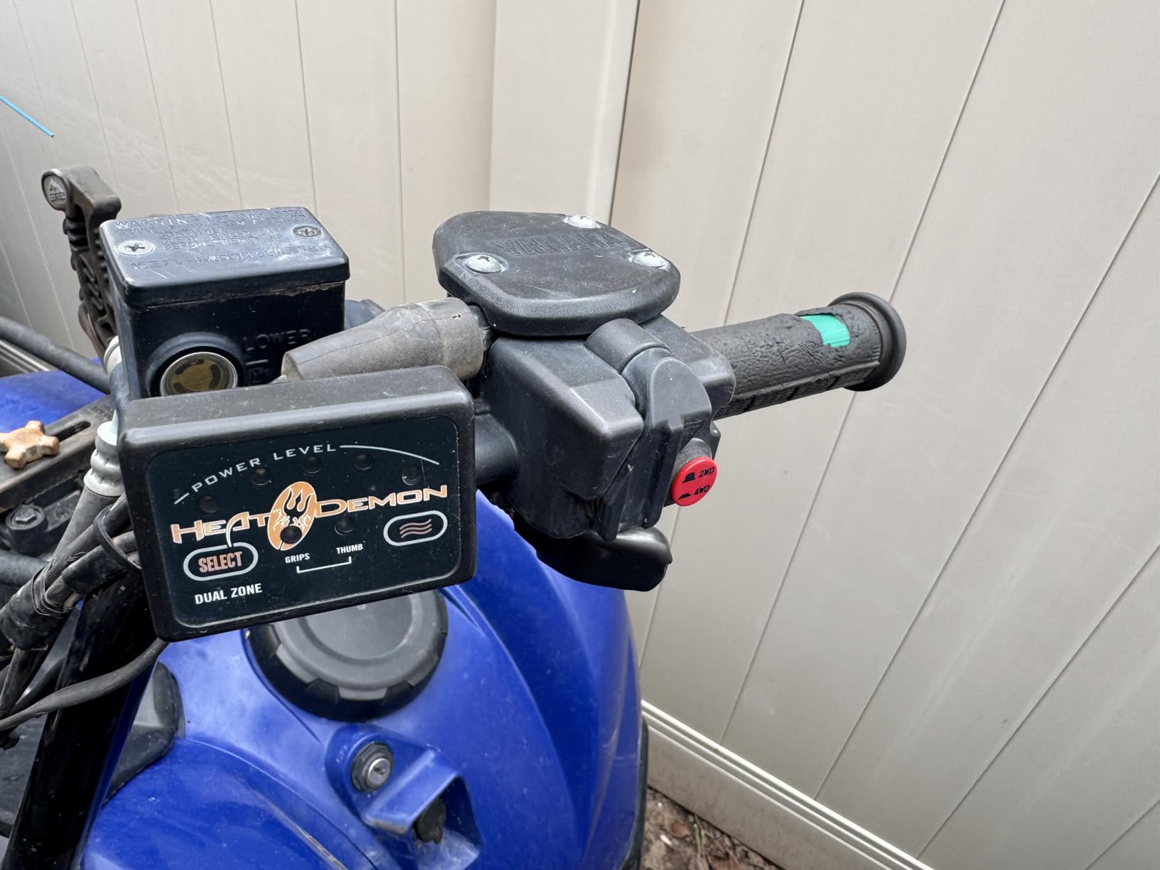 Heat Demon 215047 Dual Zone ATV Clamp-On Heated Grip Kit customer photo 2