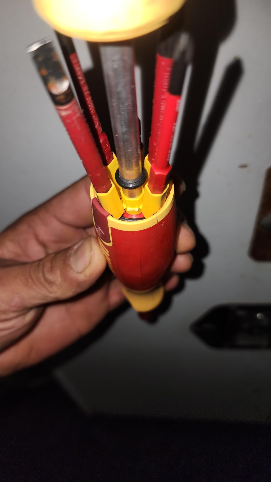 Wiha 28393 7 Piece Insulated SlimLine Ultra-Driver Blade Set Slotted, Phillips customer photo 1
