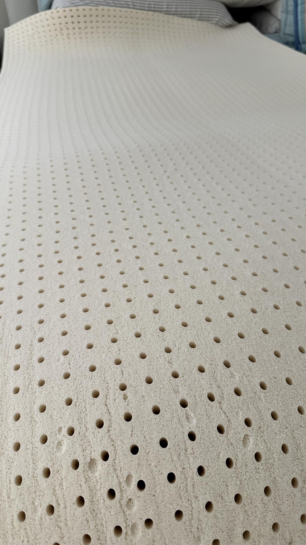 Pure Green Natural Latex Mattress Topper - Soft - 2 Inch - Queen Size (GOLS Certified Organic) customer photo 1