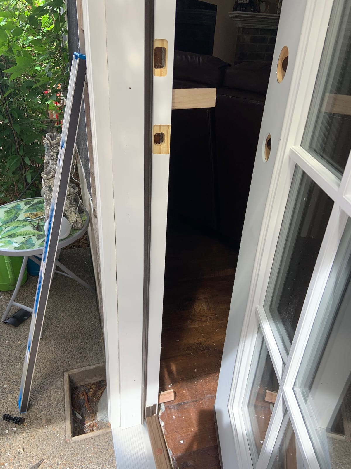 National Door Company Z000725L Steel Primed, Left Hand in-Swing, Prehung Front Door, 15 Lite External Grilles, Clear Glass, 30