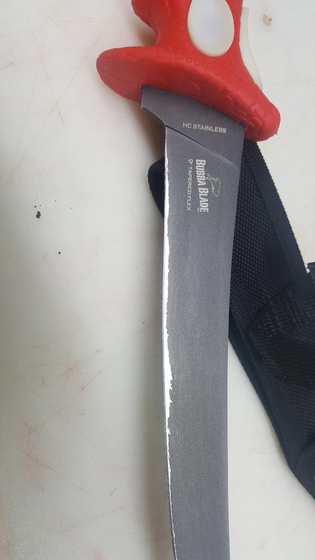 BUBBA 9 Inch Tapered Flex Fillet Knife with Non-Slip Grip Handle customer photo 1