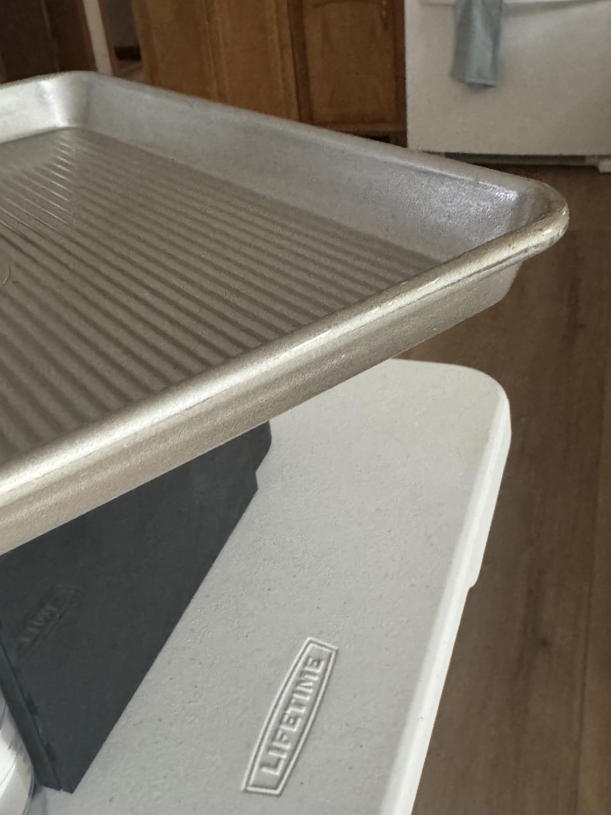 USA Pan Bakeware Nonstick Extra Large Baking Sheet Pan, Aluminized Steel customer photo 1