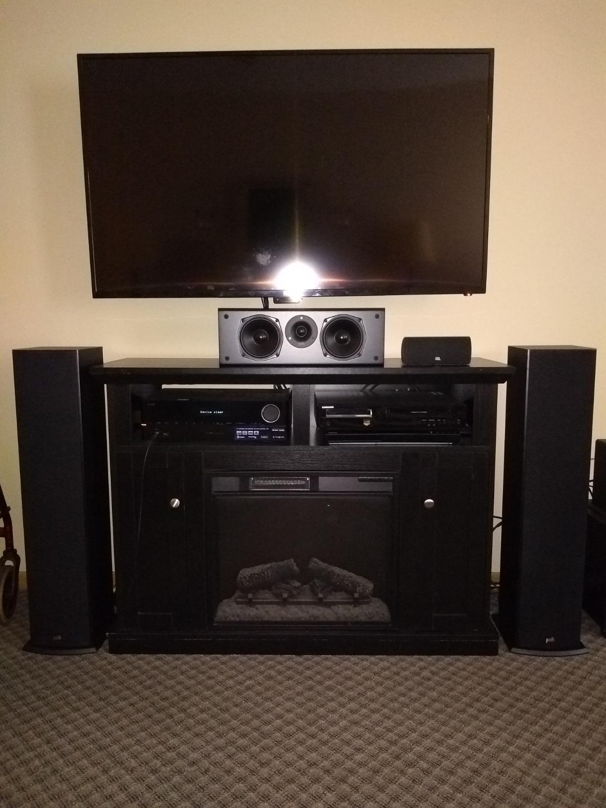 Polk Audio T30 Home Theater Center Channel Speaker, 100W Single, Black customer photo 2