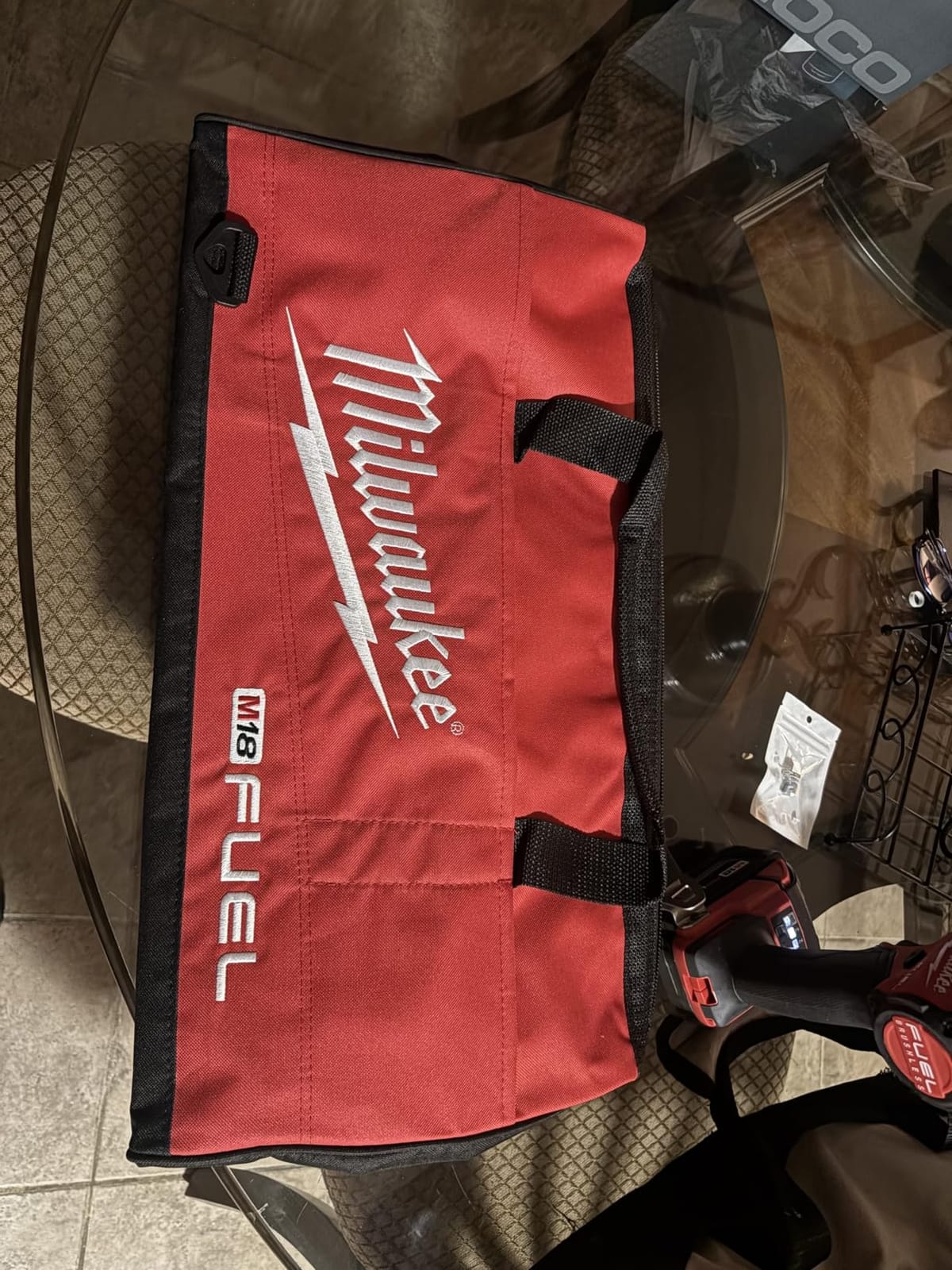 Milwaukee 902033036 23x12x12 Canvas Tool Bag W/Strap customer photo 2