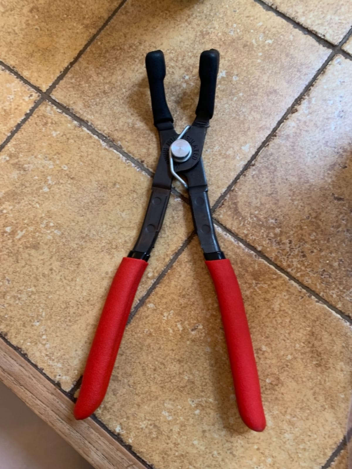 MAG-MATE PLS100 Spark Plug Boot Pliers, Versatile Tool, Durable Pliers, Prevents Wire Damage, Electrical Shock, and Burns, 45-degree Jaw Angle, Secure Grip, 9 3/4 Inches Plier Length customer photo 1