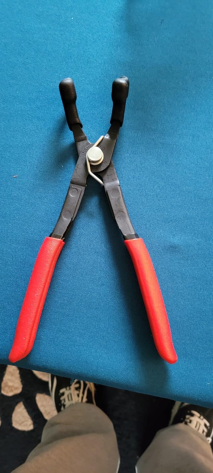 MAG-MATE PLS100 Spark Plug Boot Pliers, Versatile Tool, Durable Pliers, Prevents Wire Damage, Electrical Shock, and Burns, 45-degree Jaw Angle, Secure Grip, 9 3/4 Inches Plier Length customer photo 2
