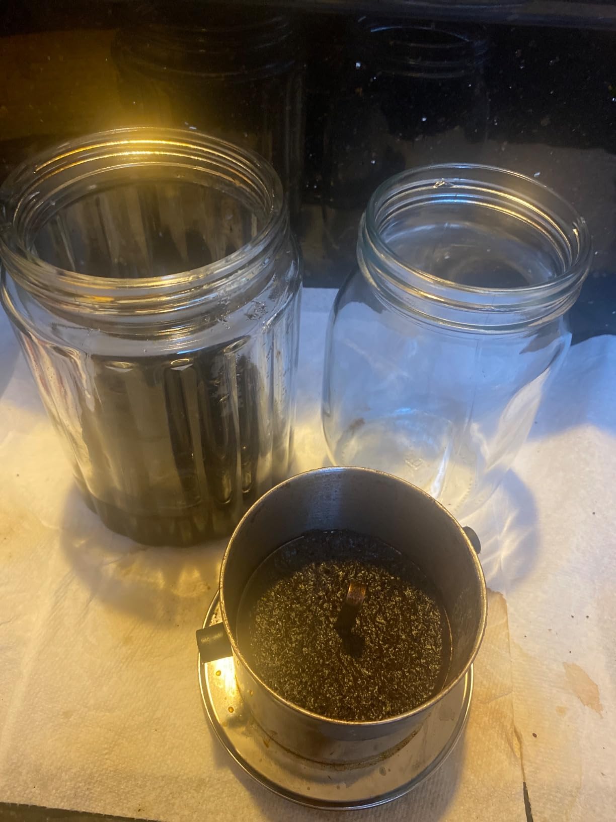 Vietnamese Dripper Coffee Machine Filter. Suitable for Trung Nguyen Coffee- Gravity Insert, Extra large (15 oz) customer photo 1