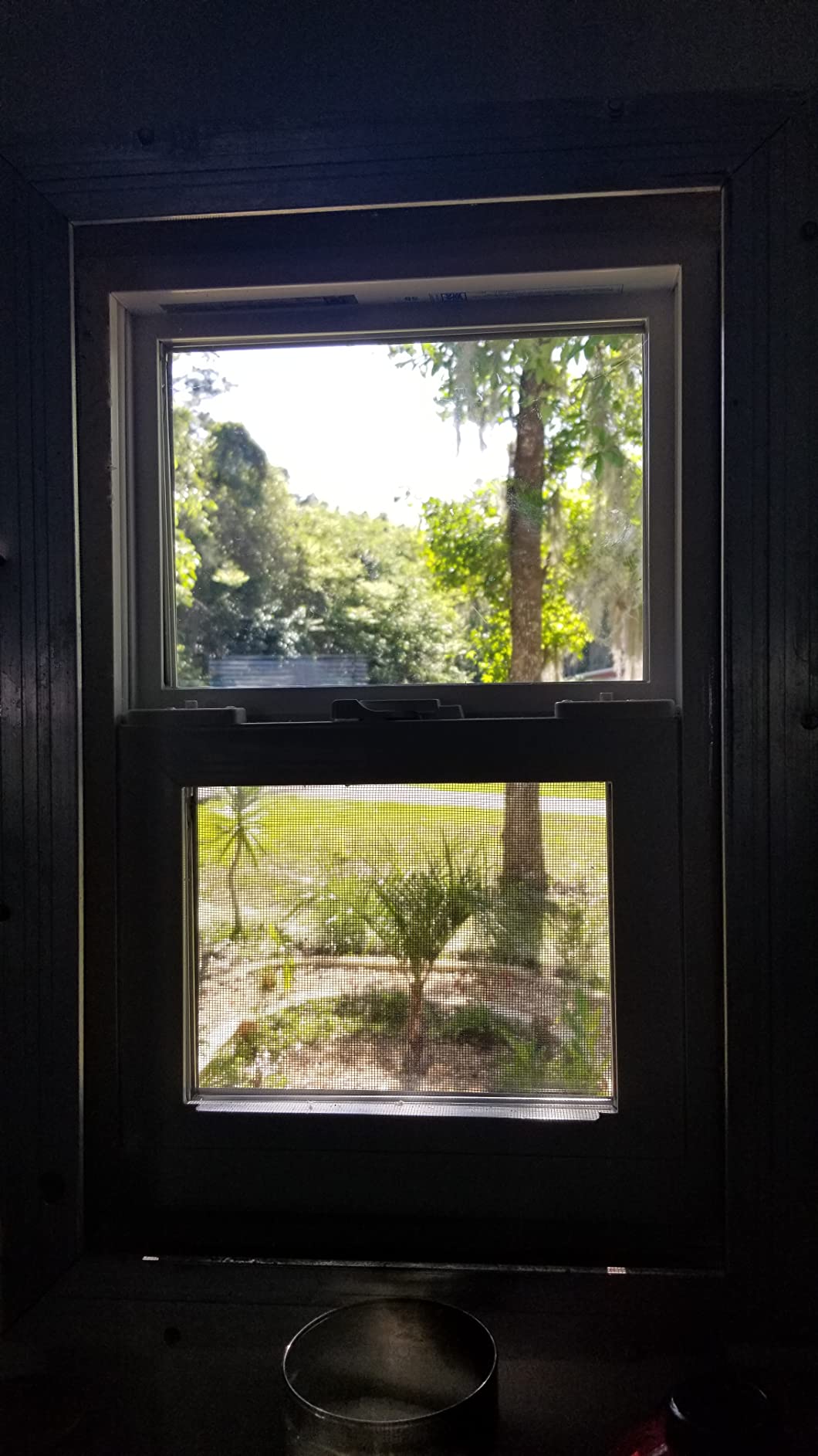 Kinro, Mobile Home Window 14x21 Insulated Vinyl Thermopane Lower Tilt Sash Screen Included, White customer photo 1