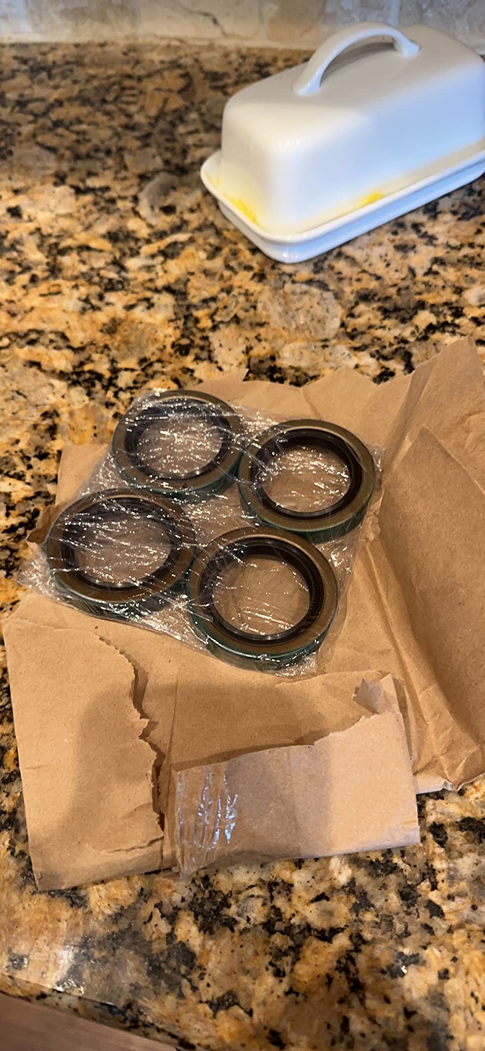 (Set of 4) WESTERNPRIME 3500 LB Trailer Tandem Axle Bearing Kits L68149 L44649 Grease Seal 10-19 I.D. 1.719'' for #84 Spindle customer photo 1