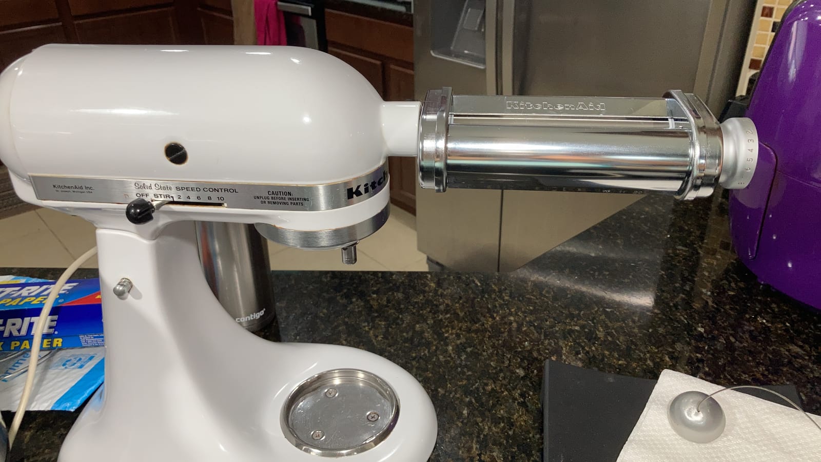 KitchenAid KSMPSA Pasta Roller Attachment for KitchenAid Stand Mixers customer photo 2