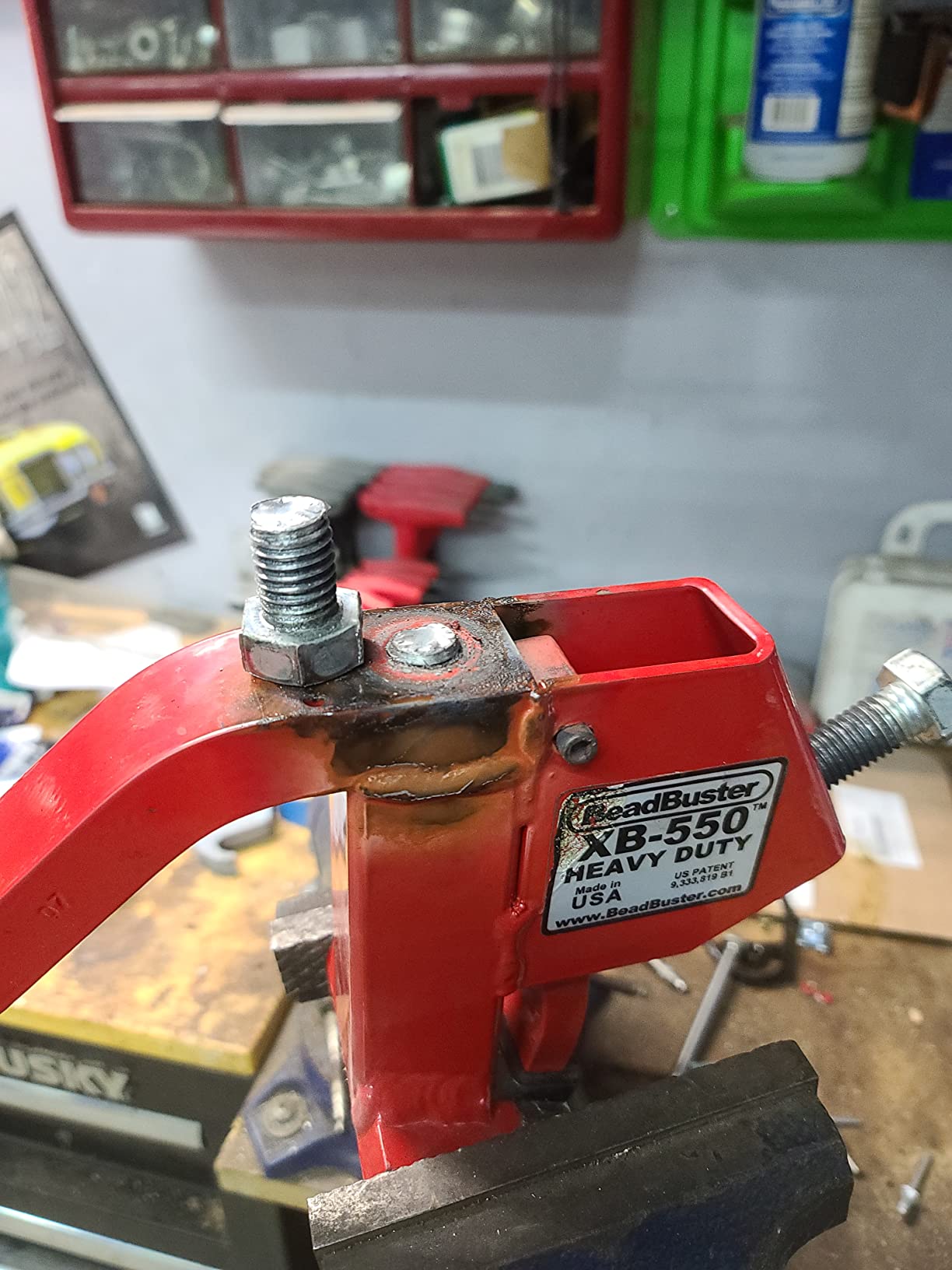 BeadBuster XB-550i HD Bead Breaker MADE-IN-USA for Tractor/OTR/Commercial/Industrial Tires customer photo 1