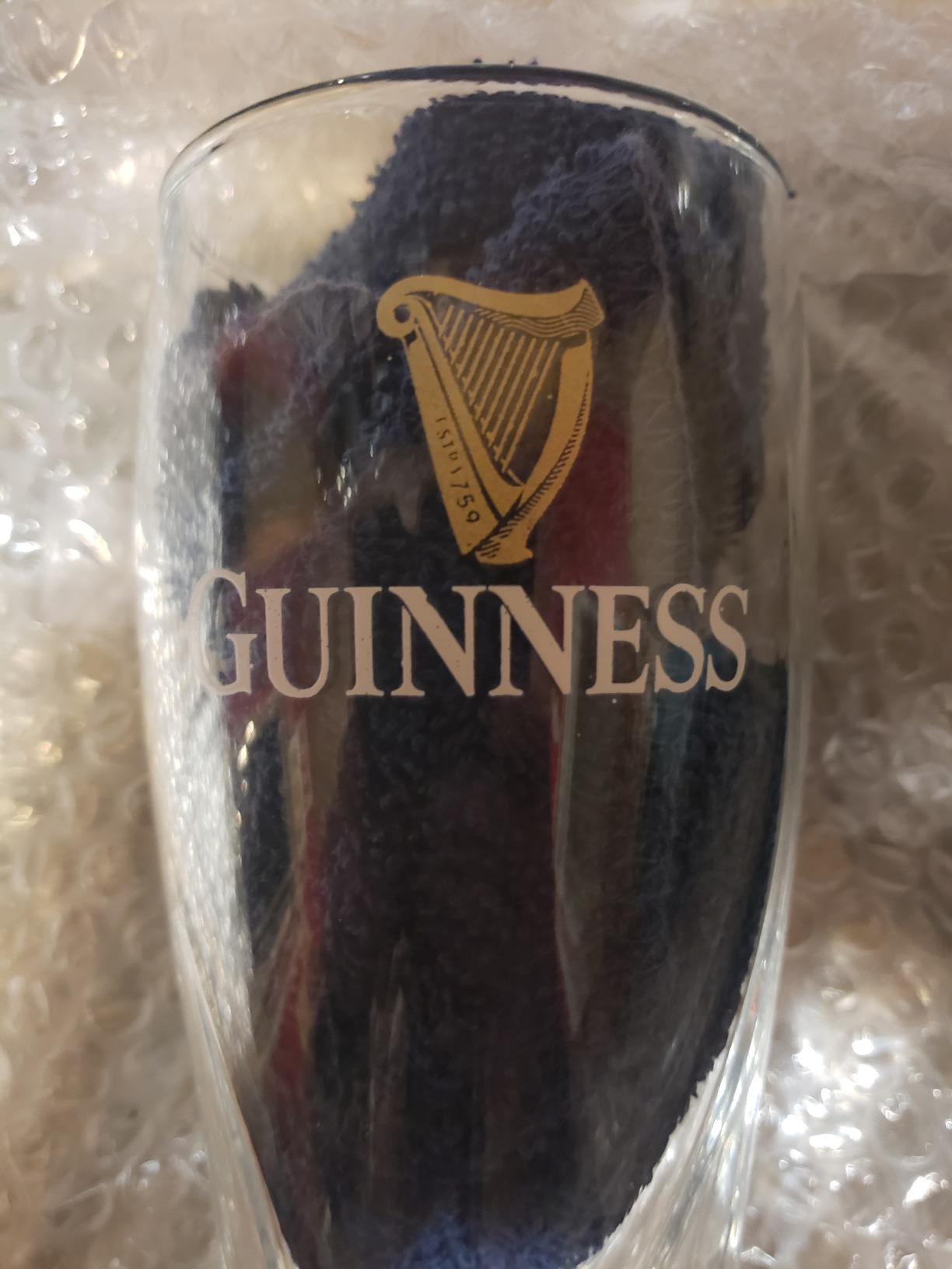 Guinness Gravity Official Beer Pint Glass | Large 20oz Pints Drinking Thick Beer Glasses Beer 20 oz Glasses customer photo 1