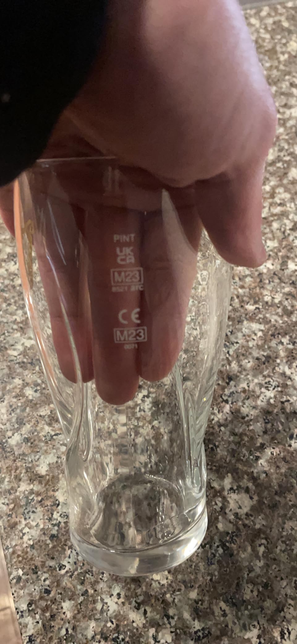 Guinness Gravity Official Beer Pint Glass | Large 20oz Pints Drinking Thick Beer Glasses Beer 20 oz Glasses customer photo 2