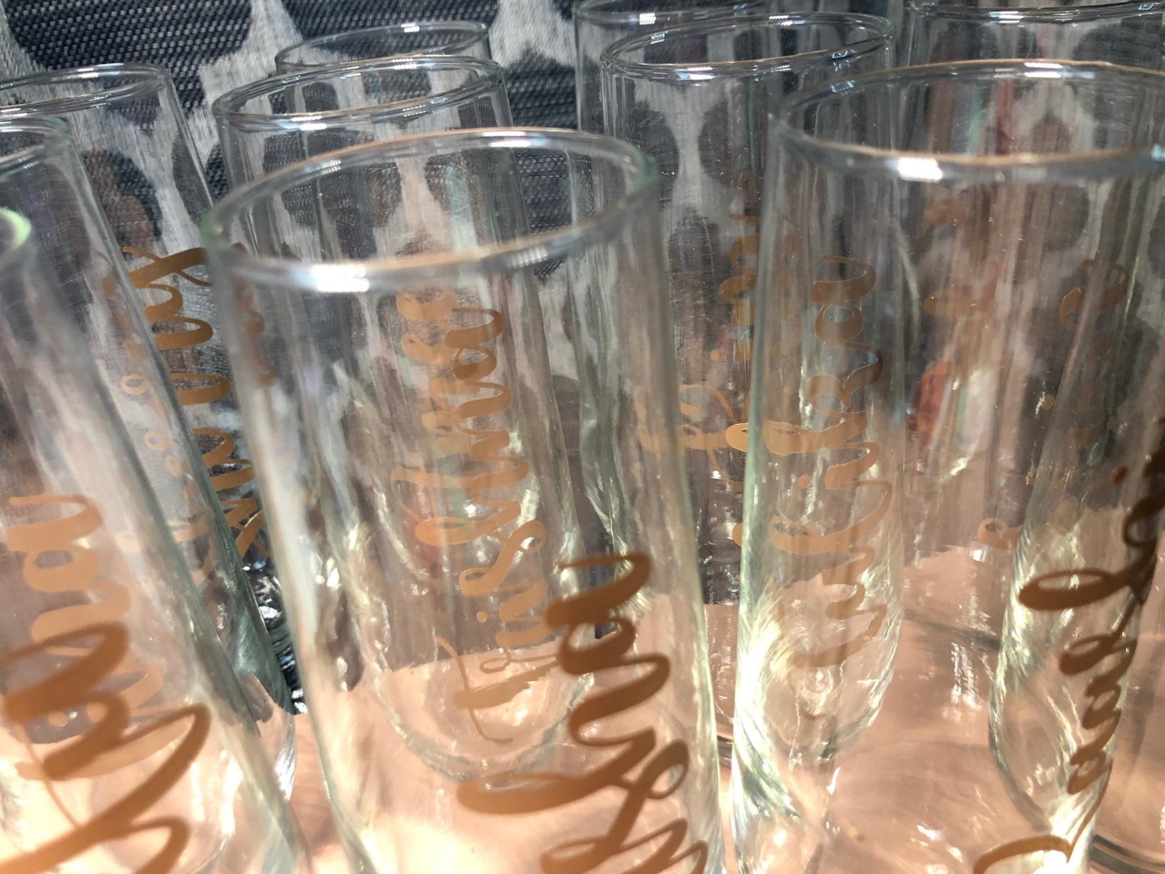 Libbey 228 Stemless Champagne Flutes Glass Set of 12, Elegant 8.5 Oz Flute Glasses for Champagne, Clear Fluted Glassware customer photo 2