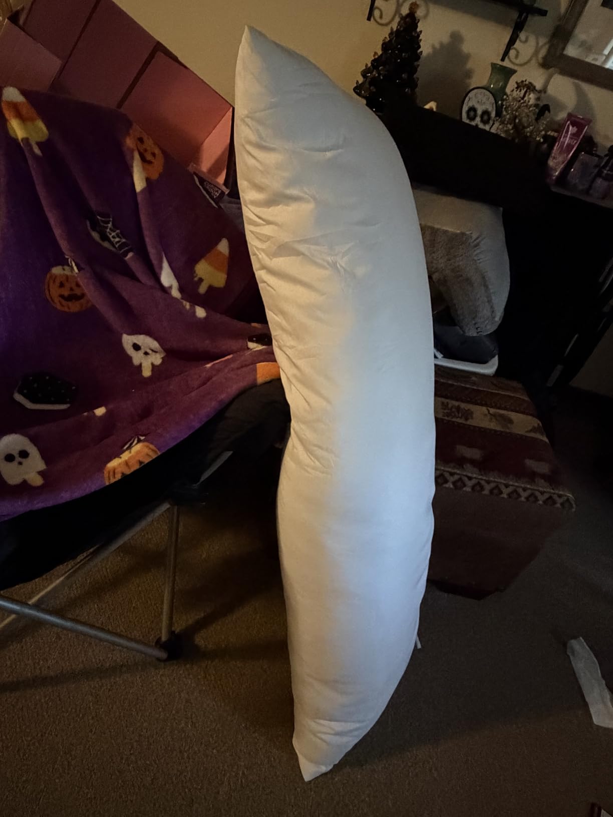 Utopia Bedding Full Body Pillow for Side Sleeper, White Long Pillow for Bed customer photo 1