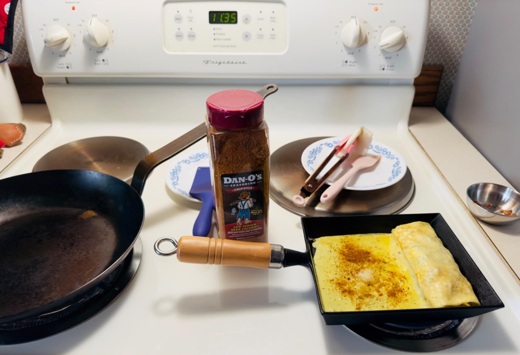 Iwachu Iron Tamagoyaki Omelette Pan, Black customer photo 2