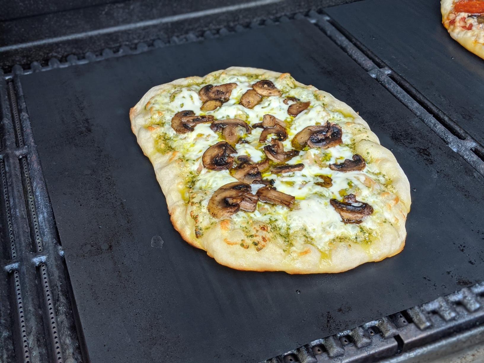 AOOCAN Grill Mat - Set of 5 Heavy Duty Grill Mats Non Stick, BBQ Outdoor Grill & Baking Mats - Reusable, Easy to Clean Barbecue Grilling Accessories - Work on Gas Charcoal Electric - Extended Warranty customer photo 2