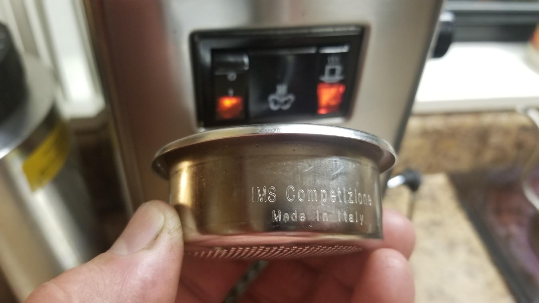 IMS Competition E-61 Precision Filter Ridgeless Basket 18/22 g - B70 2TC H28.5 E customer photo 2