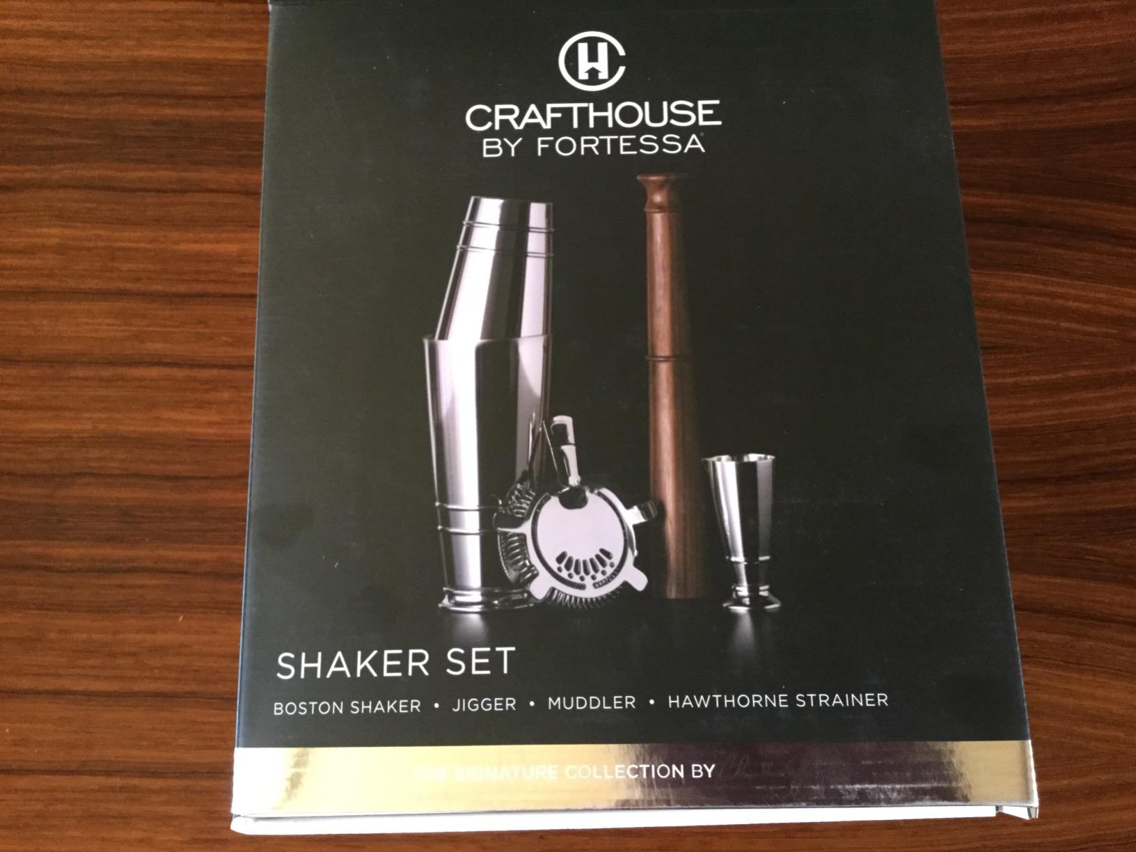 Crafthouse by Fortessa Professional Barware/Bar Tools by Charles Joly, Boston Shaker Tools, 4 Piece Gift Set, Silver customer photo 2