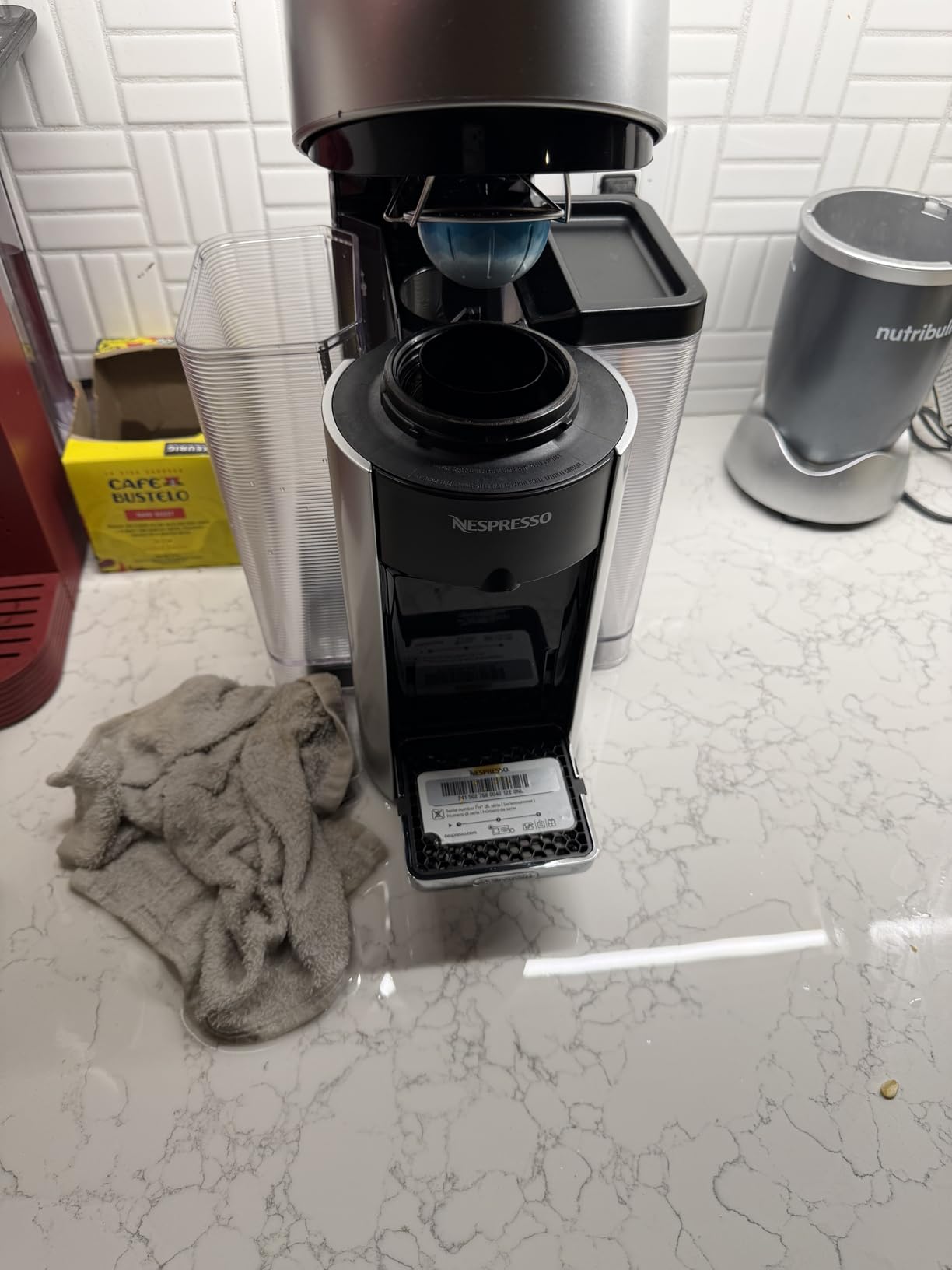 Vertuo Coffee & Espresso Maker by De'Longhi, Graphite customer photo 1